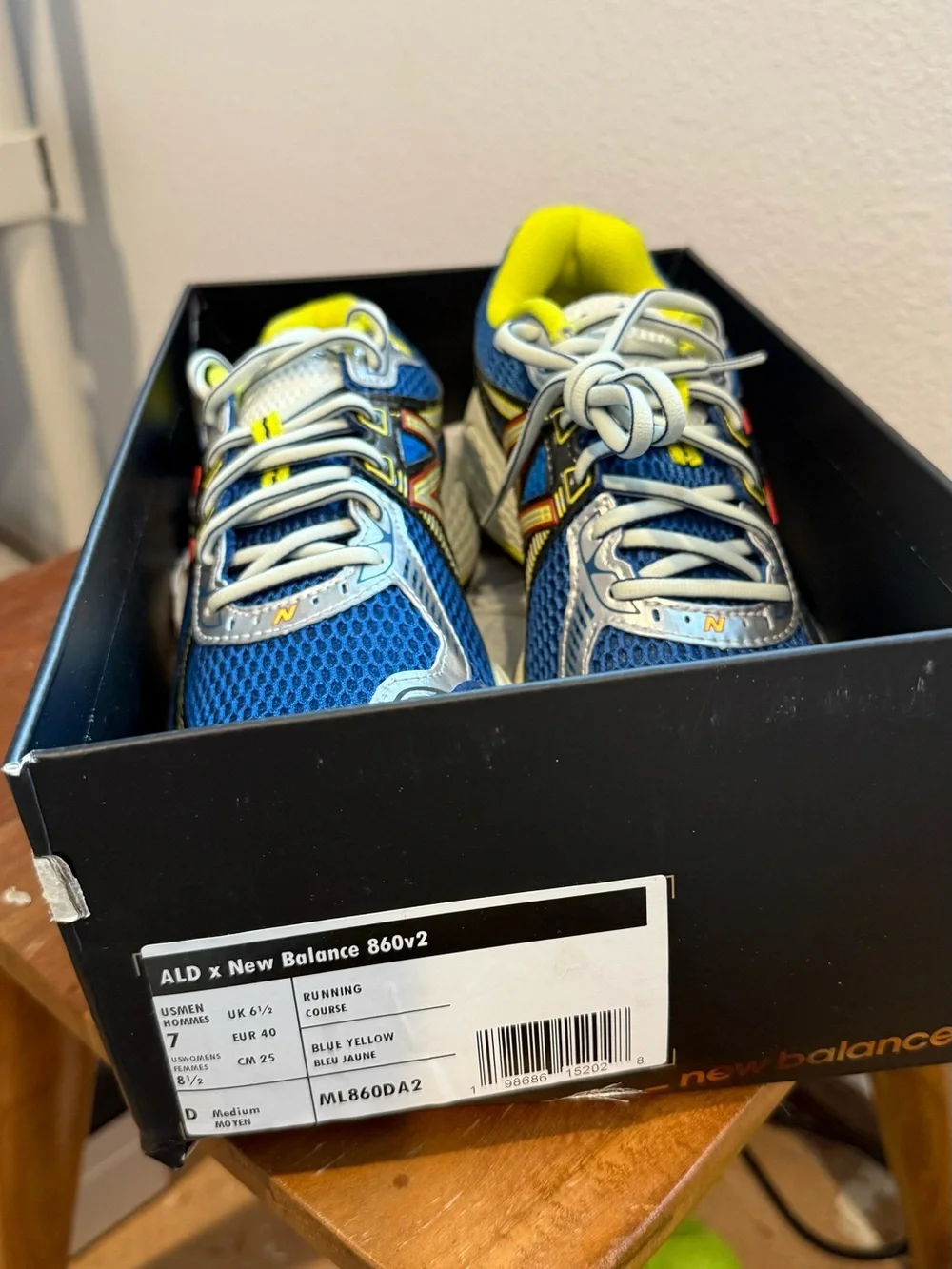 Aimé Leon Dore x New Balance 860v2 'Blue Yellow'
